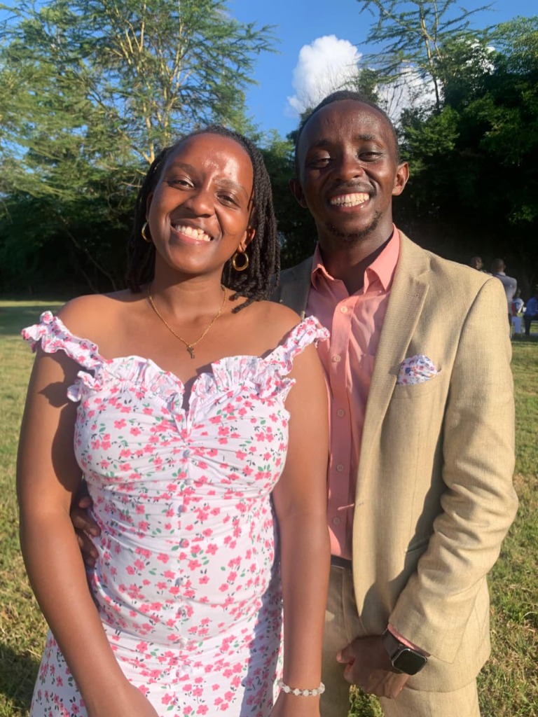 Manuh and Anne in Zambia