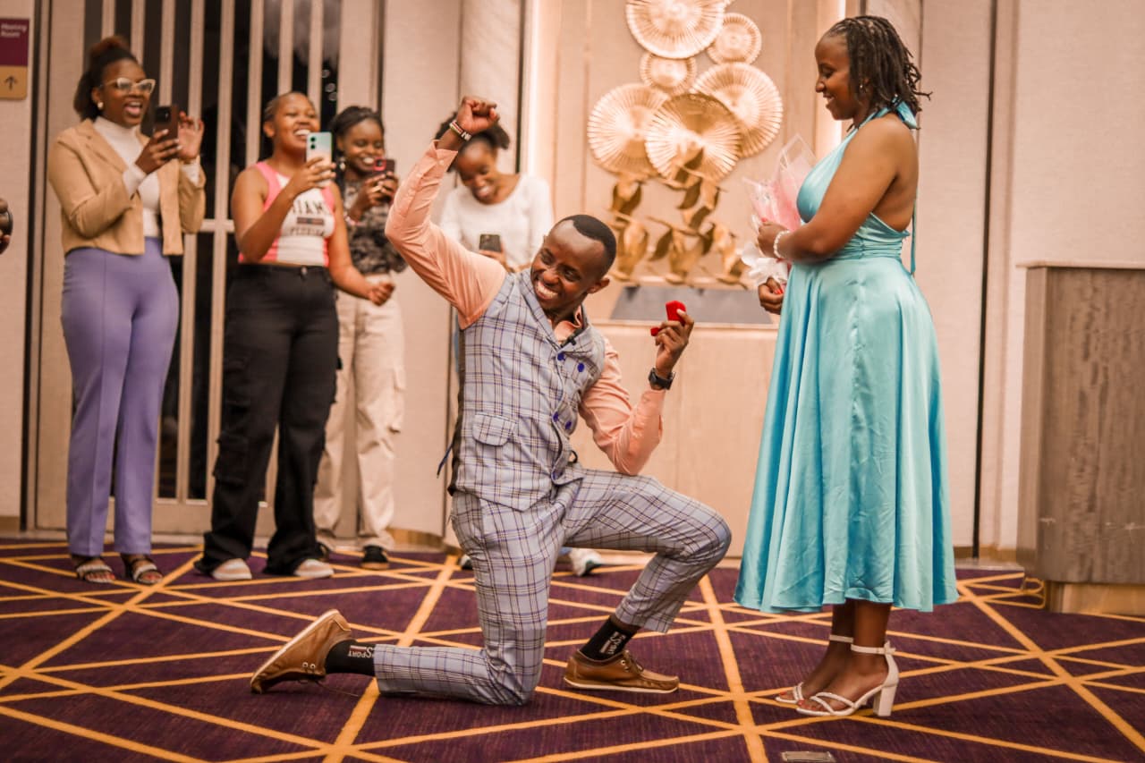 Proposal at Glee Hotel
